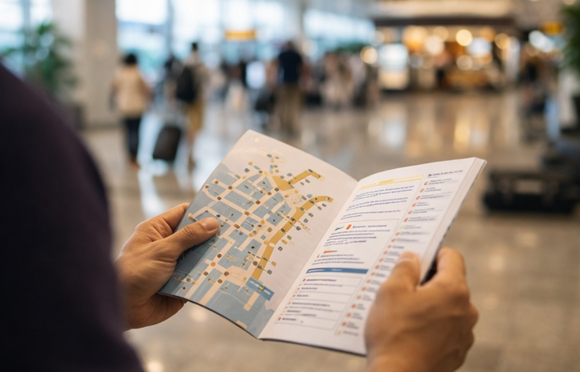 Airport guide and maps